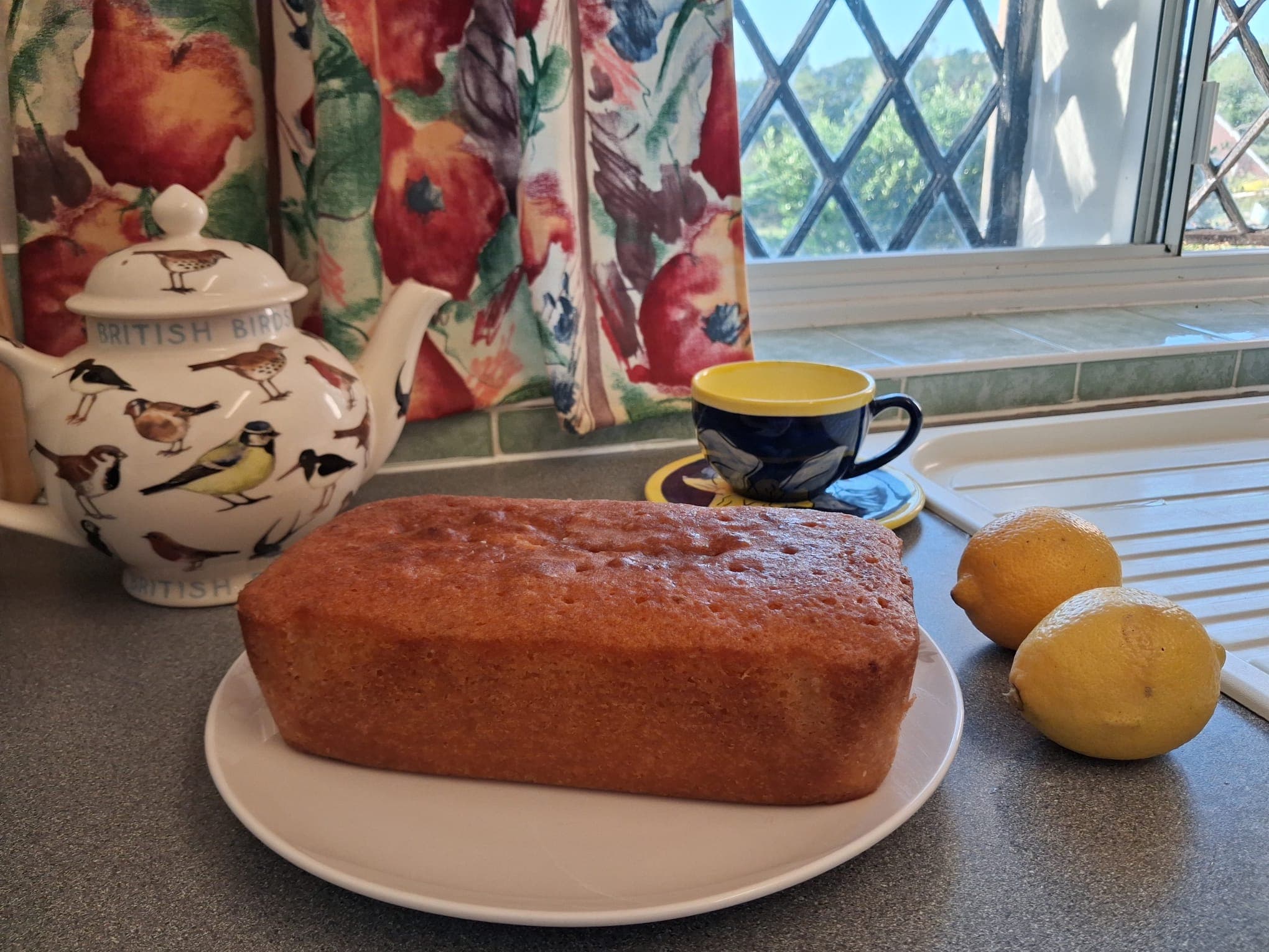 Dairy free Lemon Drizzle baked by Farmhouse Cakes in Seaford